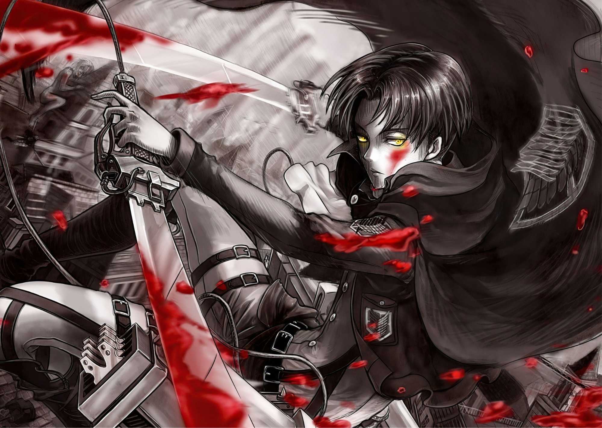 Captain Levi Ackerman Humanity’s Sharpest Blade