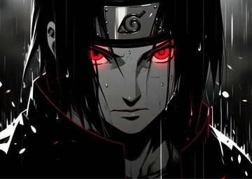 Itachi Uchiha The Crimson Gaze
