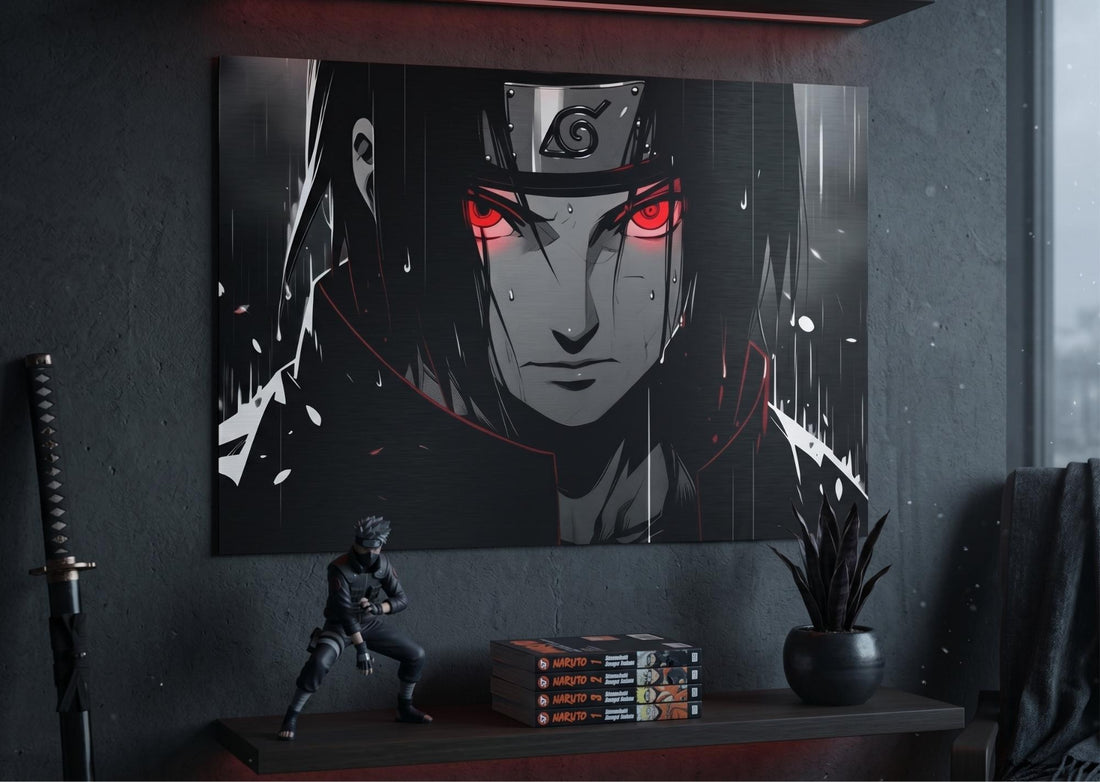 Itachi Uchiha The Crimson Gaze