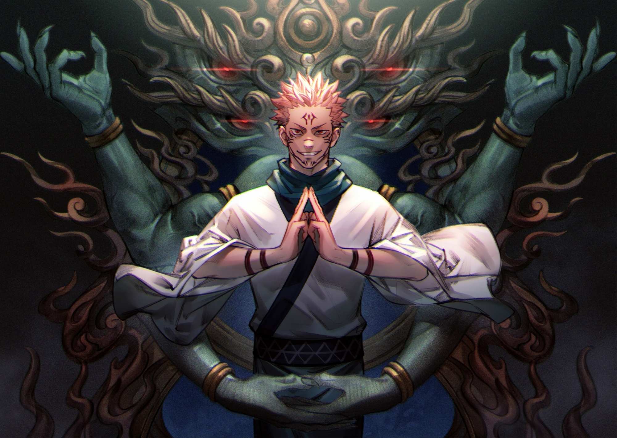 Ryomen Sukuna Throne of the Malevolent